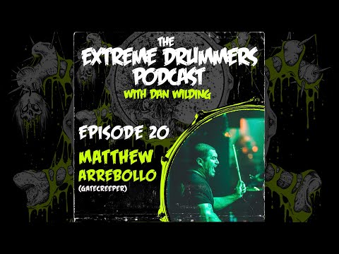 The Extreme Drummers Podcast - Matthew Arrebollo - Gatecreeper