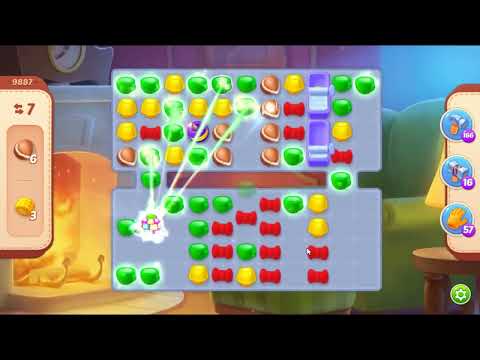 Homescapes Level 9887 - NO BOOSTERS 🏠 | SKILLGAMING ✔️