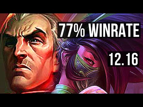 SWAIN vs AKALI (MID) | 77% winrate, Godlike | EUW Master | 12.16