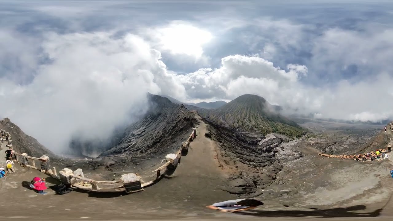 Mount Bromo , East Java, Indonesia 360VR Ep14 : Wheelwego360°