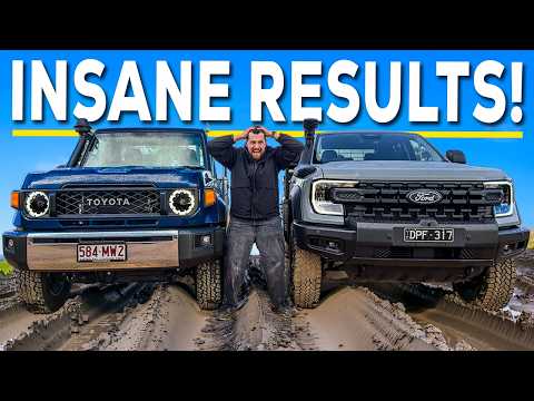 Toyota Land Cruiser 79 Series vs Ford Ranger Super Duty MEGA TEST: MOST MIND-BLOWING RESULTS EVER!!