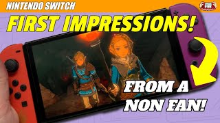 The Legend of Zelda: Tears of the Kingdom - A Non Fan Plays  - 1st Shrine!