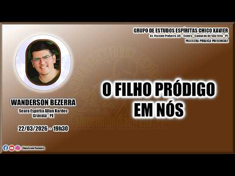 WANDERSON BEZERRA – O FILHO PRÓDIGO EM NÓS