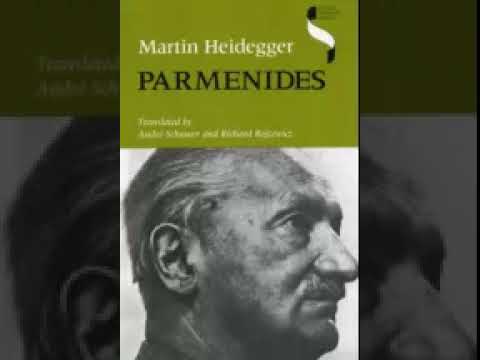Parmenides Martin Heidegger