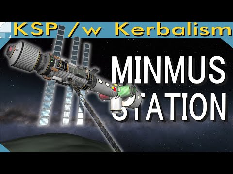 Station About Minmus | Stream pt. 1/4 (KSP 1.11.2)