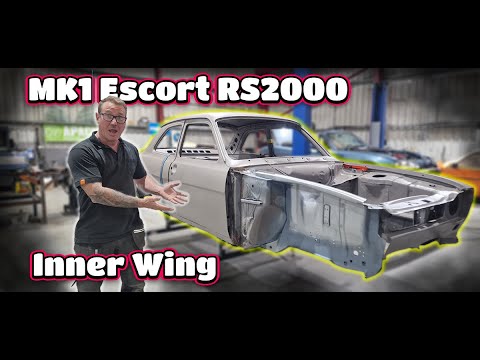 Ford escort rs2000 - Replacing the inner wing