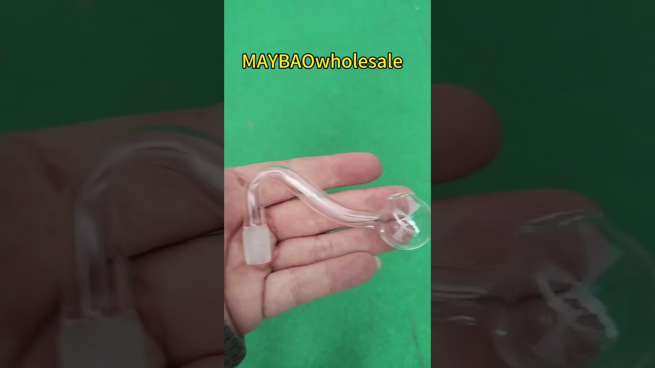 Clear Bubbler Glass Pipe Wholesale