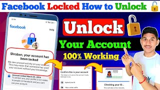 Facebook Account Locked How to Unlock 🔓 | Your Account has been Locked Facebook | Unlock FB Profile