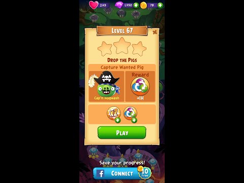 Angry Birds POP Level 67