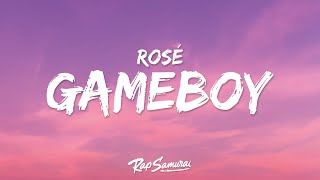 Download lagu ROSÉ - gameboy (Lyrics) mp3 Download lagu ROSÉ - gameboy (Lyrics) mp3