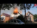 Woning in Drouwenermond in brand