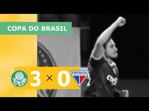 PALMEIRAS 3 X 0 FORTALEZA - COPA DO BRASIL 2023; VEJA OS GOLS
