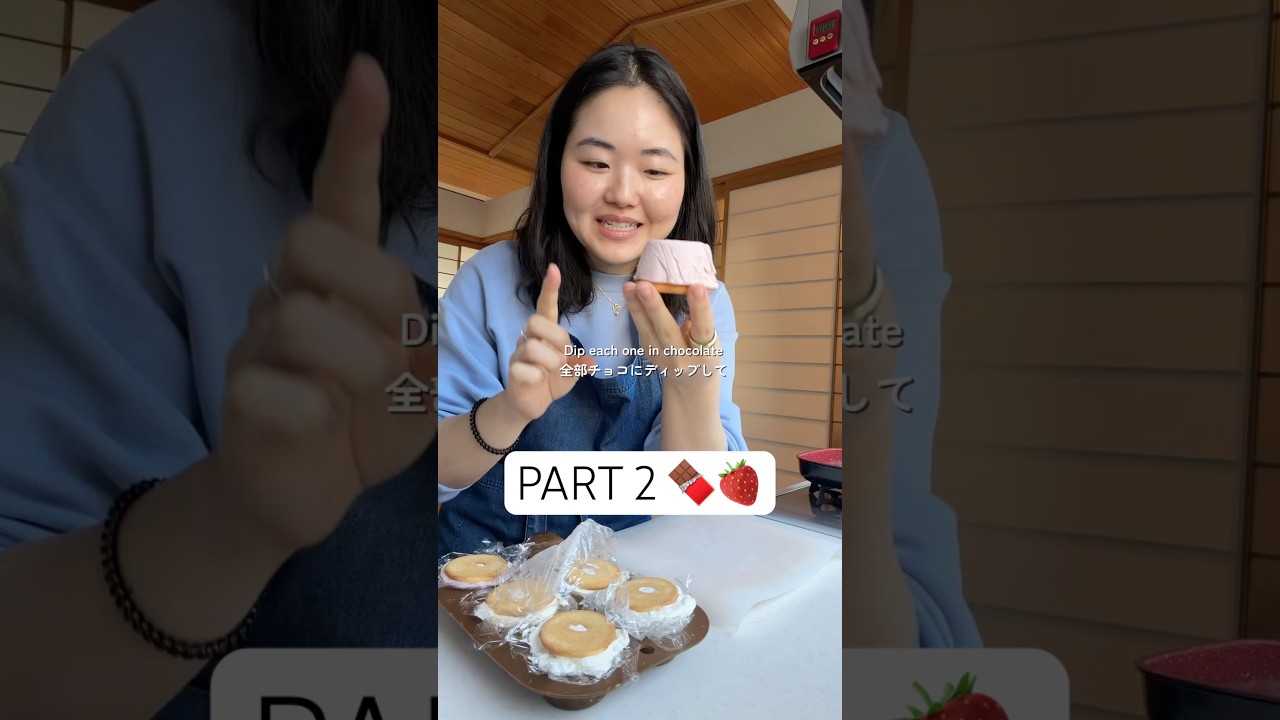 PART 2 of recreating the ronchanty chocolate at home 🍫🍓