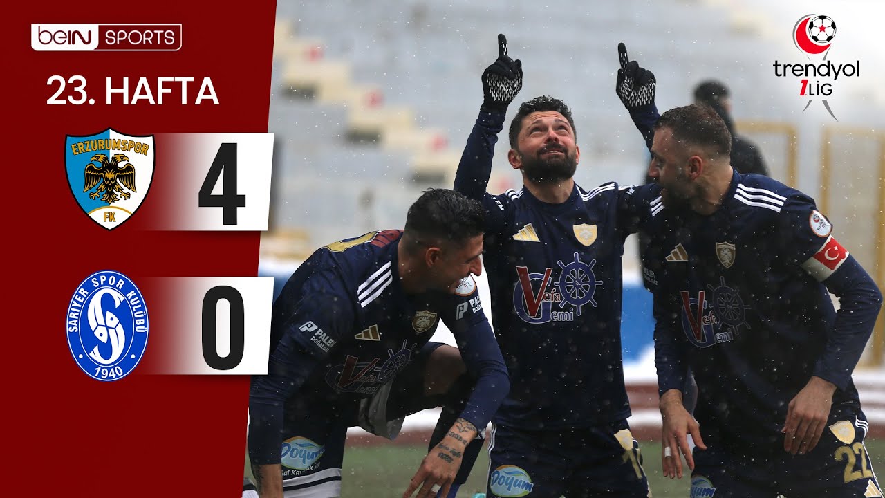 Erzurumspor FK vs Sarıyer Highlights