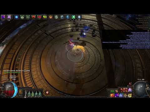 PoE 3.20 BM Occultist Hexblast Mines 126q Double Haste Feared Invitation