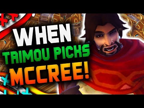 WHEN TAIMOU PICKS MCCREE! McCree Buff! [ OVERWATCH SEASON 13 TOP 500 ]