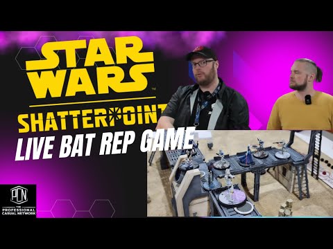 Star Wars: Shatterpoint Live Play : Lord Maul and the Mandalorians vs Count Dooku and The Clones