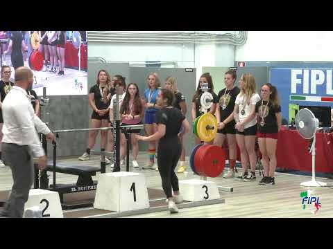 9^ GARA NAZIONALE COPPA BERTOLETTI DI PANCA CLASSIC -Donne Sub Junior e Junior tutte le cat.