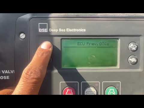 ECU Red Error . Error Code finding for deep sea