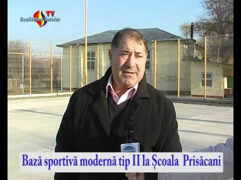 Baza sportiva moderna tip II la SAM Prisacani