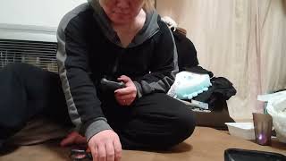 父さんにもらったドローンでただただ遊んでる動画ꉂ🤣𐤔2