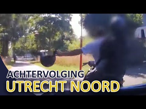 Politie | Utrecht Noord | Achtervolging | Inbrekerswerktuigen