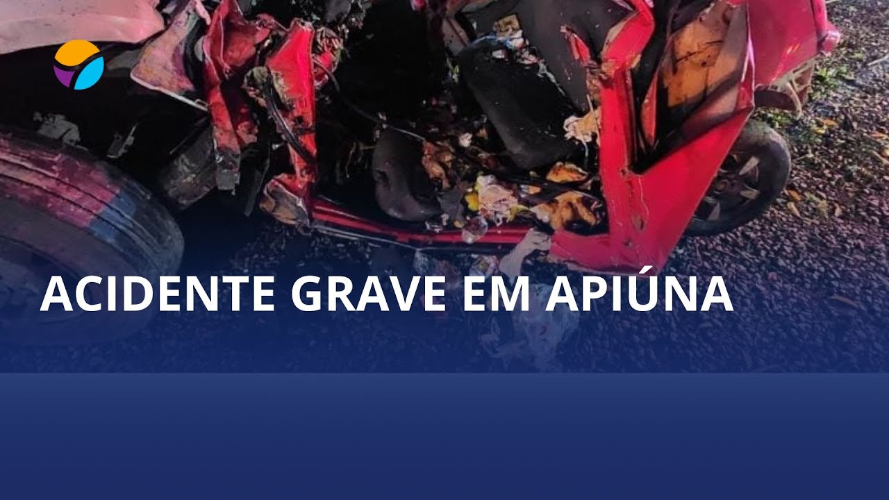 Tragédia na BR-470: três homens morrem em acidente em Apiúna