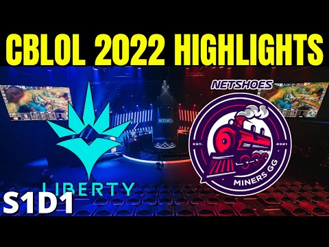 CBLOL LBR x NMG HIGHLIGHTS | CBLOL 2022 2ª Etapa : Liberty x NetShoes Miners | CBLOL HIGHLIGHTS