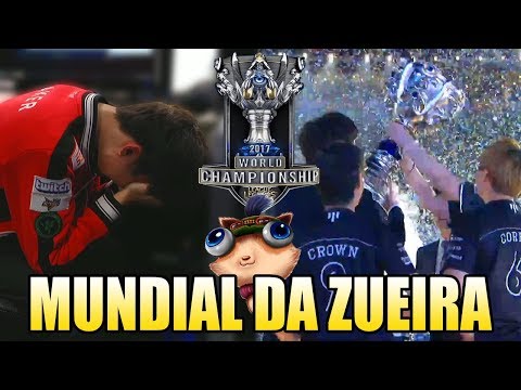 FAKER CHORANDO E SAMSUNG CAMPEÃ - MUNDIAL DA ZUEIRA (FINAL)