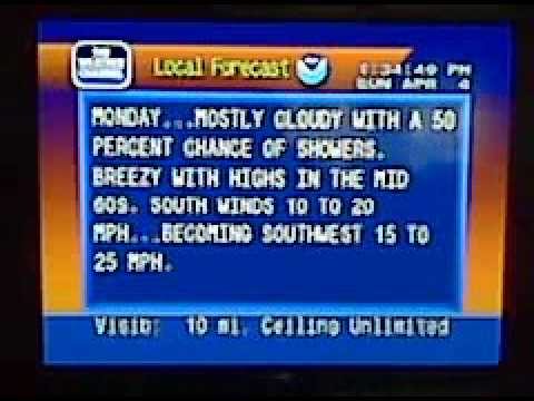 WeatherSTAR 4000 emulator