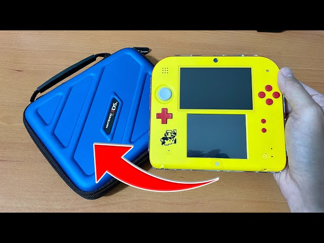 Vídeo relacionado con Estuche de Transporte de Viaje para Consola 2DS, Tarjeta de Juego y Otros Accesorios, con 8 Soportes para Tarjetas de Juego (Rojo)
