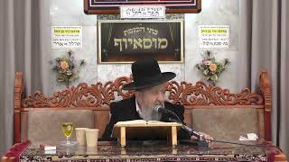 הרב בן ציון מוצפי • פרשת תצווה תשפ'ו (בית הכנסת מוסאיוף) - התמונה מוצגת ישירות מתוך אתר האינטרנט יוטיוב. זכויות היוצרים בתמונה שייכות ליוצרה. קישור קרדיט למקור התוכן נמצא בתוך דף הסרטון