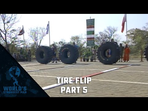 2003 World's Strongest Man | Tire Flip Part 5