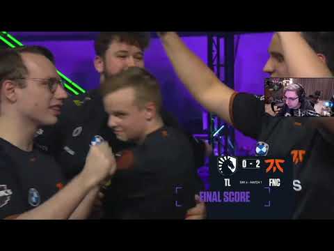 SHROUD"S REACTION ON | Team Liquid vs FNATIC | VCT Masters Reykjavík ICELAND