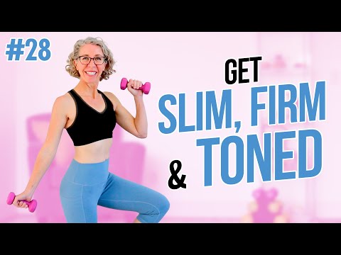 LOW IMPACT Workout for WEIGHT LOSS with Light Dumbbells | 5PD #28
