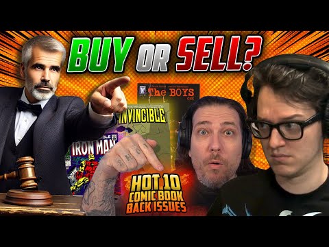 DEBATE: To BUY or SELL This Hot Comic? ?| Hot10 Comic Book Back Issues ft. @GemMintCollectibles