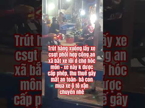 Bế lên xe thùng về đồn