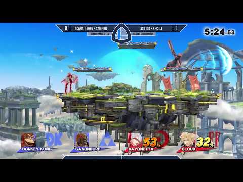 Sm4sh@Mines 116 - AcaRa|Shoe + SAMFISH Vs. SSB100 + KHC [L] - Doubles Grand Finals