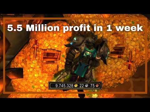How I made 5 Million + gold in Profit in 1 WEEK! WoW Shadowlands Gold Making