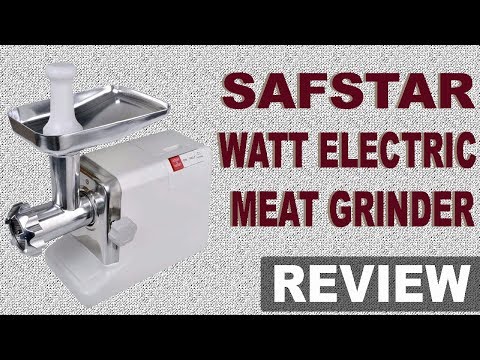 Best Meat Grinder | Safstar Watt Electric Meat Grinder Review (New Electric Meat Grinder)