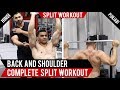 Complete BACK & SHOULDER Workout Split! BBRT#90 (Hindi / Punjabi)