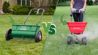 Drop Spreader vs Broadcast Spreader - Choose the Right Lawn Spreader!