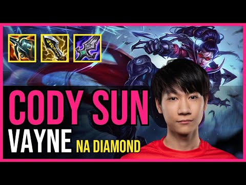 Cody Sun - VAYNE vs. EZREAL ADC | NA Diamond I