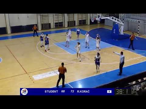 1ZLS 10. kolo / UŽKK Student - ŽKK Radivoj Korać