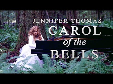 CAROL OF THE BELLS - Epic Piano Orchestra COVER with Ballerina in Forest | @jenniferthomas