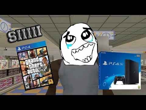 CJ Se Compra El GTA 5 Y El Ps4 | GTA San Andreas Loquendo