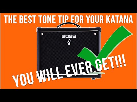 THE BEST 2 SECONDS TONE TIP YOU'LL EVER GET FOR YOUR BOSS KATANA!!! And my Katana Blew up...