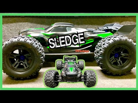 Exo’s First look at the Traxxas Sledge!!