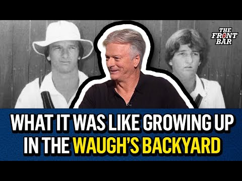 Stories from Steve Waugh and Mark Waugh's childhood | 2025 | The Front Bar | Cricket Show