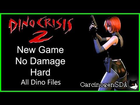 Dino Crisis 2 (PS1) - No Damage (Hard, All Dino Files)